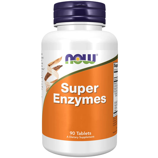 NOW FOODS Super Enzymes - 90 Tablets