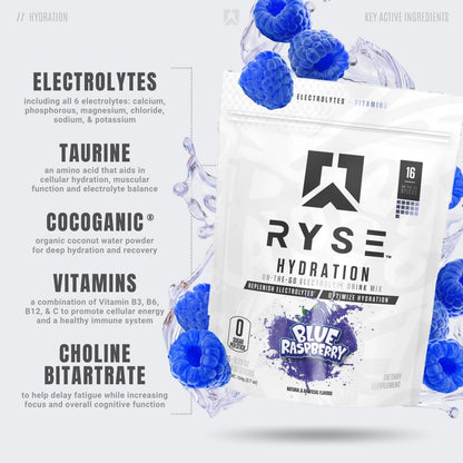 RYSE Hydration Sticks 16 x 6.4g