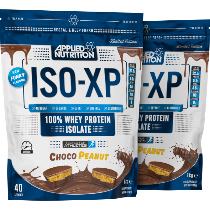 Applied Nutrition ISO-XP Funky Flavours 40 Servings - Essential Supplements - Applied Nutrition ISO-XP Protein Isolate
