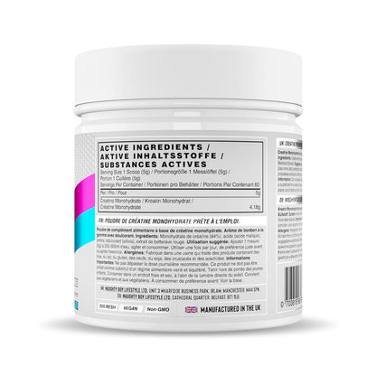 Naughty Boy Flavoured Creatine 300g - 60 Servings