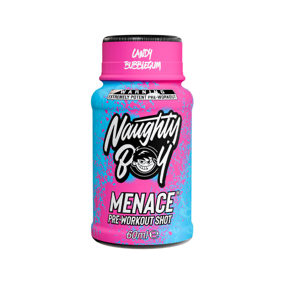 NAUGHTY BOY MENACE® PRE-WORKOUT SHOT - 20 x 60ml