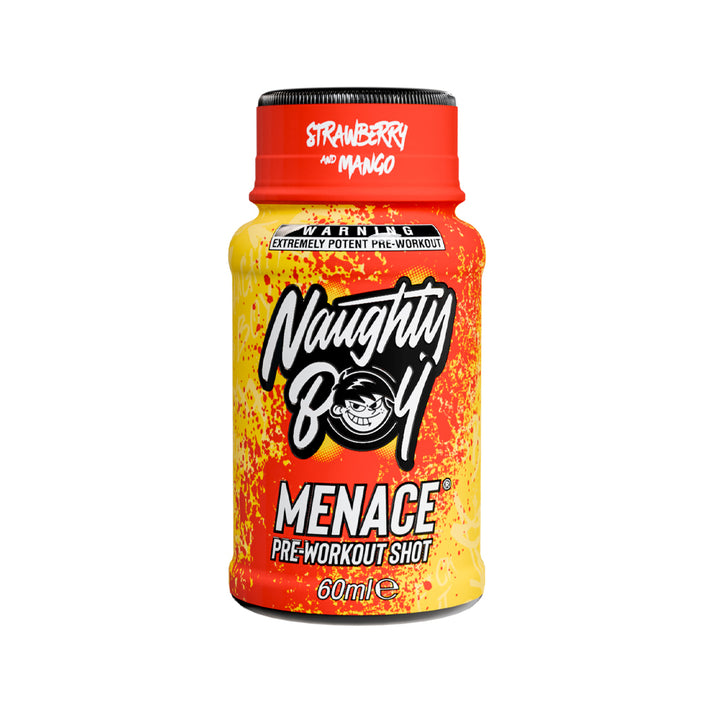 NAUGHTY BOY MENACE® PRE-WORKOUT SHOT - 20 x 60ml