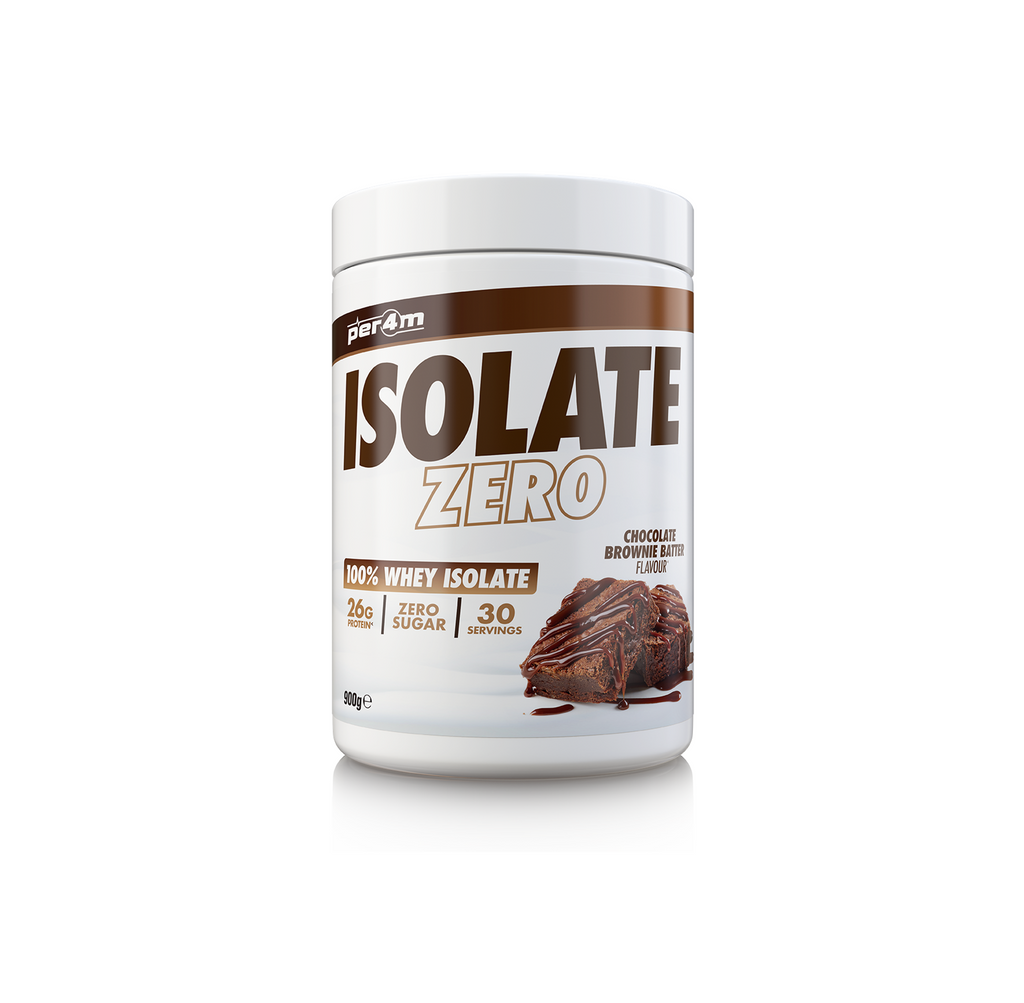 per4m protein isolate chocolate brownie batter