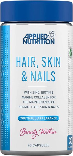 Applied Nutrition Hair, Skin & Nails - 60 Caps - Essential Supplements UK