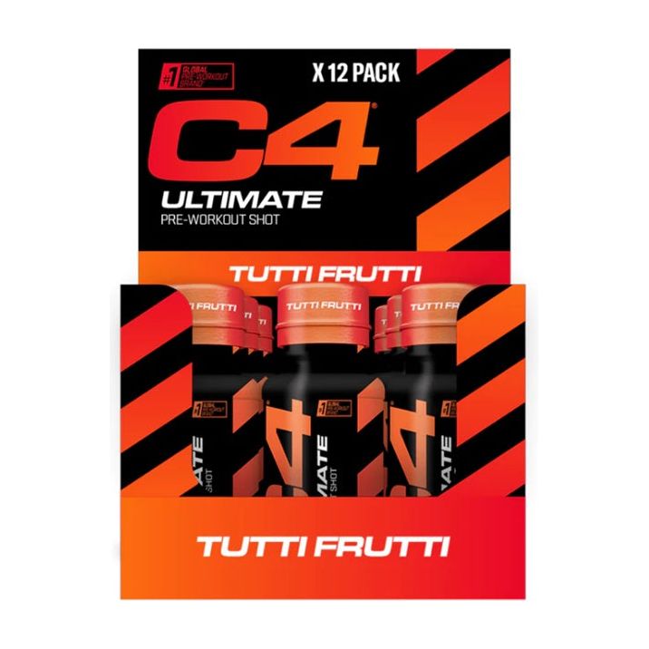 Essential Supplements - Cellucor C4 Original Pre-Workout Shot - 12 x 60ml - Tutti Frutti