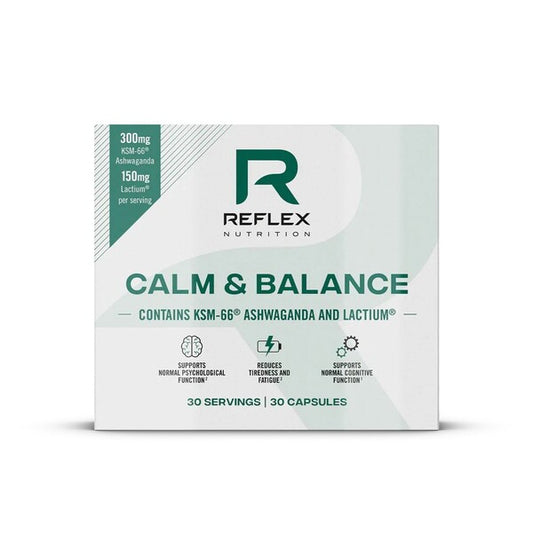 Reflex Nutrition Calm & Balance (with KSM-66 Ashwagandha) - 30 caps